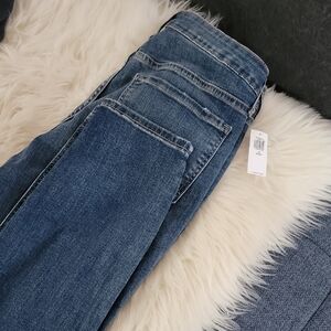 Old Navy Blue Straight Leg Jeans